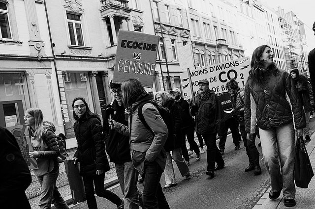 Marche à Luxembourg-Ville pour la journée de la Terre le 22 avril