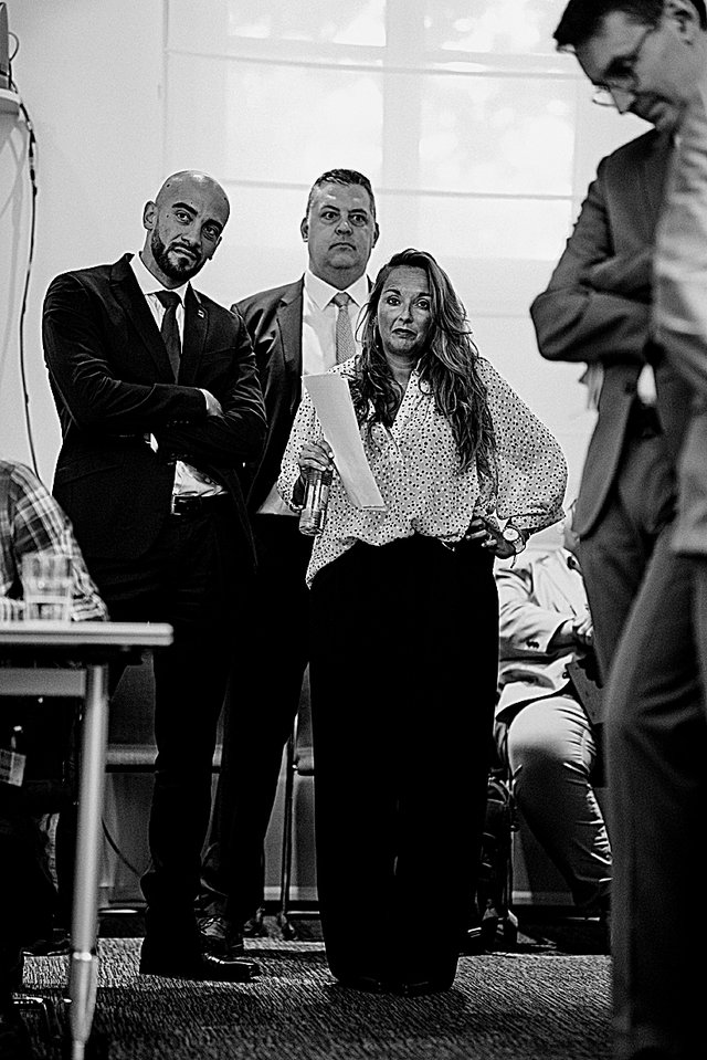 Pressekonferenz nach der Sozialronn am Mittwoch