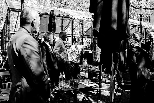 Lors de la visite du secrétaire général de l’OCDE, Mathias Cormann,  à Luxembourg  le 28 avril