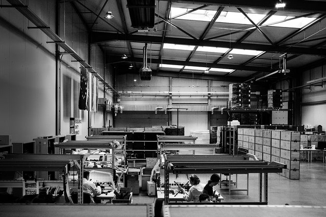 Les locaux de LuxUAV  à Foetz, mardi