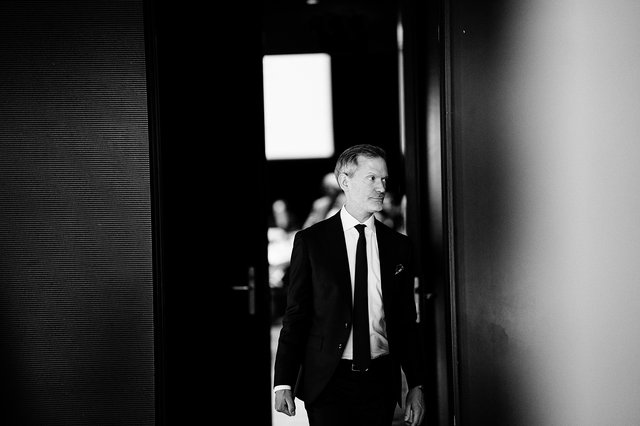 AMMD-Präsident Chris Roller bei der Krankenkassen-Quadripartite  im Mai 2025