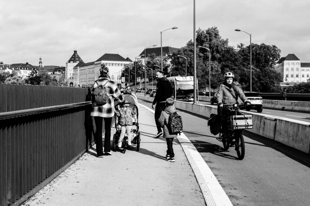 Das Fahrrad wartet auf seine große Stunde