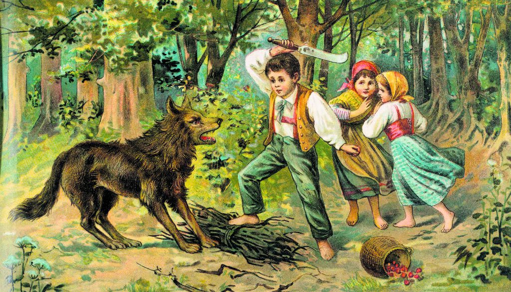 « Quand on parle du loup… »